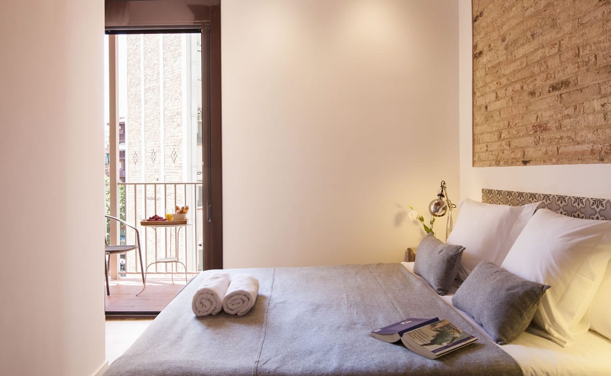 Tweepersoons kamer met balkon