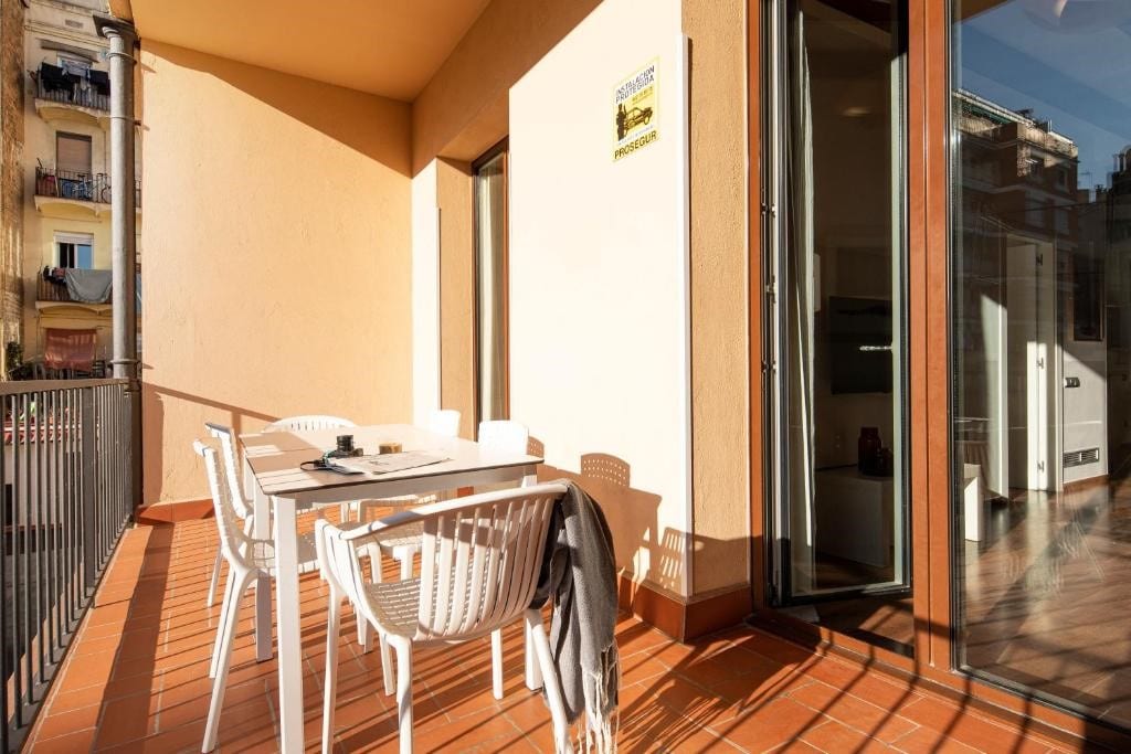 Appartement met terras in Barcelona