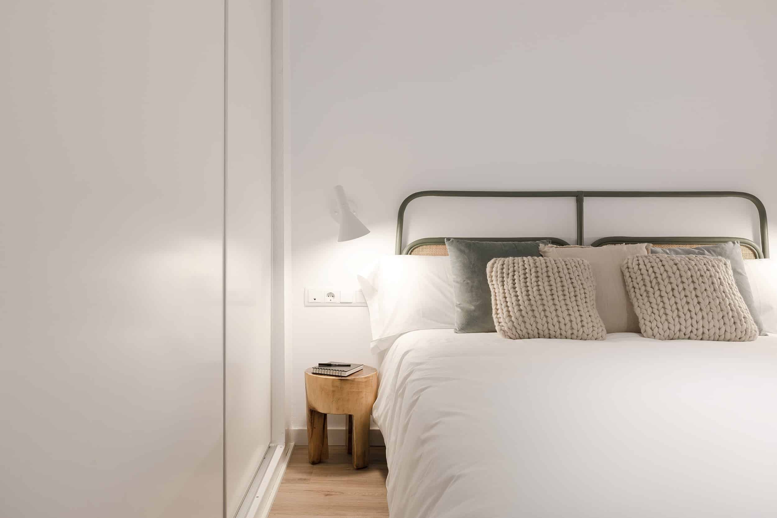 slaapkamer appartement in Barcelona