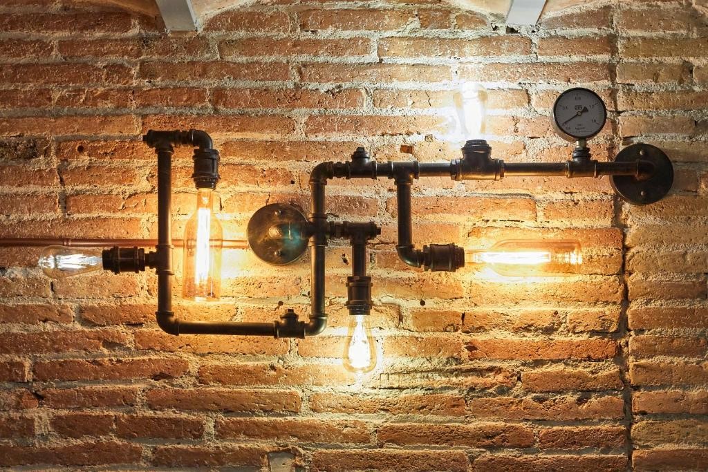 appartement met industriële invloeden