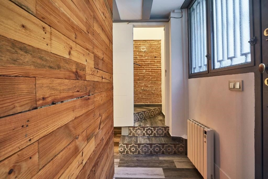 Hoogwaardige elementen in appartement