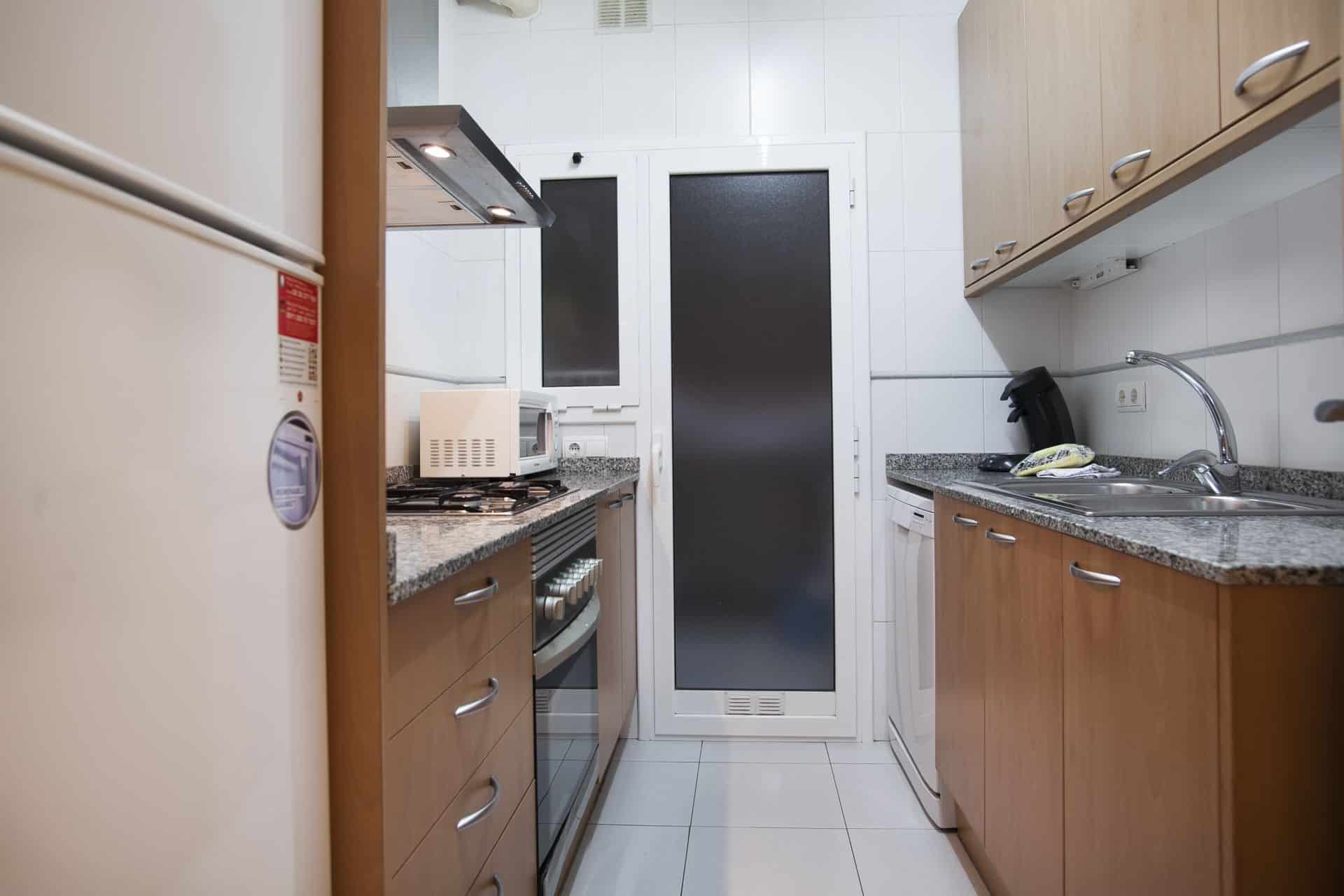 Keuken appartement Aniram Barcelona
