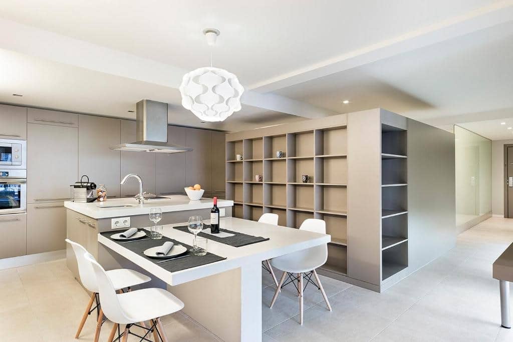 Keuken met eettafel