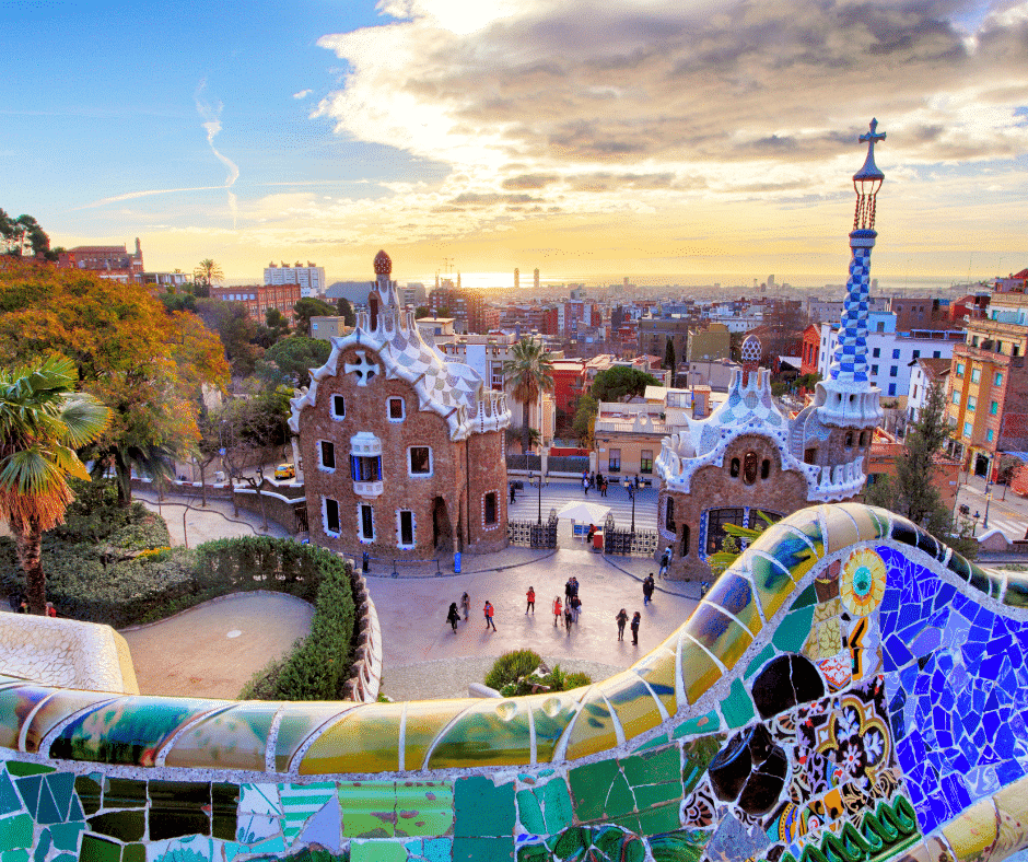 Gaudi kunst in Barcelona